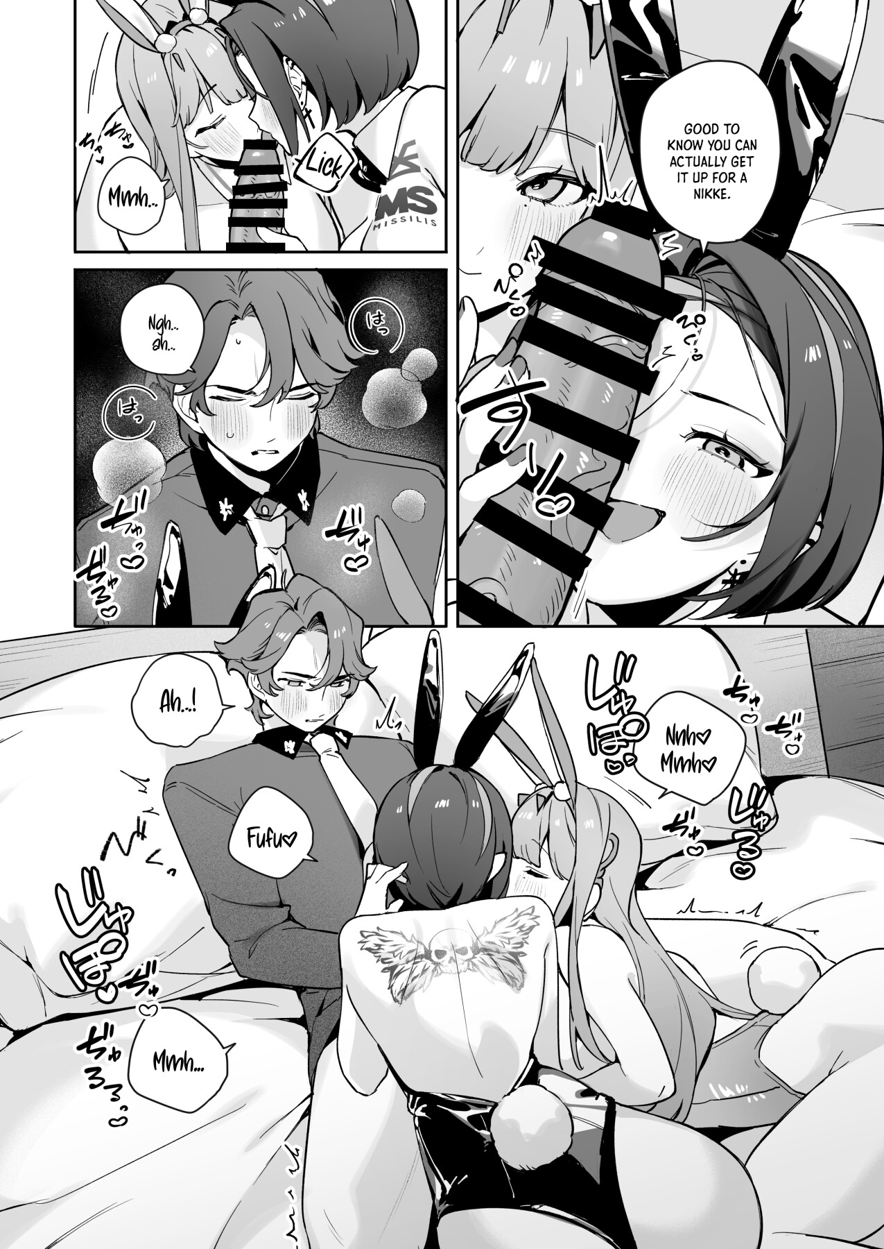 Hentai Manga Comic-Exotic Bunny Night-Read-9